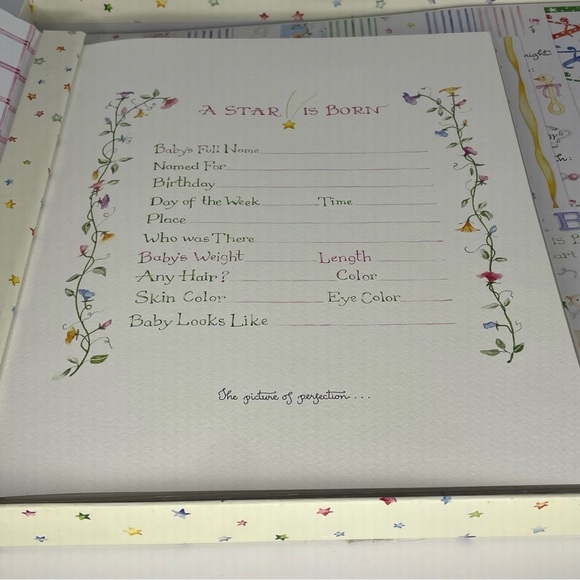 Vintage Susan Branch Baby Keepsake Album Scrapbook Kit - Picture 4 of 15